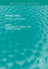 book Active Lavas: Monitoring and Modelling