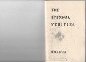 book Eternal verities by Lester Levenson creator of Sedona Method