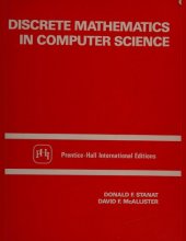 book Discrete Mathematics in Computer Science