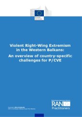 book Violent Right Wing (Far Right) Extremism in the Western Balkans (Albania, Bosnia, Kosovo, Montenegro, North Macedonia, Serbia)