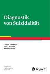 book Diagnostik von Suizidalität