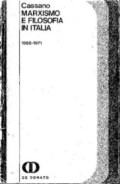 book Marxismo e filosofia in Italia (1958-1971). I dibattiti e le inchieste su Rinascita e il Contemporaneo