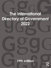 book The International Directory of Government 2022