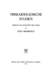 book Triskaidekadische Studien