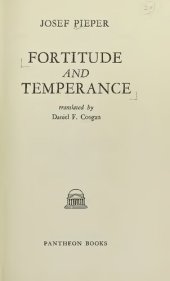 book Fortitude and Temperance