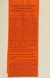 book Cicero: Epistulae ad Familiares: Volume 1, 62–47 B.C.