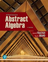 book A First Course in Abstract Algebra