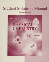 book Student Solutions Manual to accompany Physical Chemistry, 5th edition