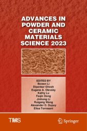 book Advances in Powder and Ceramic Materials Science 2023