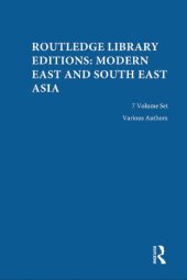 book Routledge Library Editions: Modern East and South East Asia, 7-Volume Set