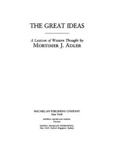 book Great Ideas - Lexicon of Western Thought