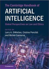 book The Cambridge Handbook of Artificial Intelligence: Global Perspectives on Law and Ethics