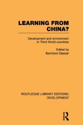 book Routledge Library Editions: Development Mini-Set E: Development and the Environment