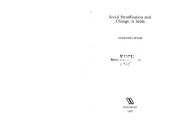 book Social Stratification and Change in India