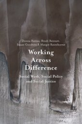 book Working Across Difference: Social Work, Social Policy and Social Justice