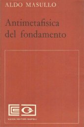 book Antimetafisica del fondamento