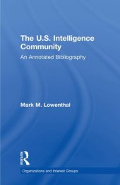 book The U.S. Intelligence Community