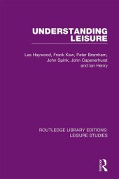 book Understanding Leisure