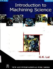 book Introduction to Machining Science