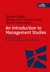 book An Introduction to Management Studies: Based on the St. Gallen Management Model