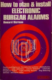 book How to Plan and Install Electronic Burglar Alarms