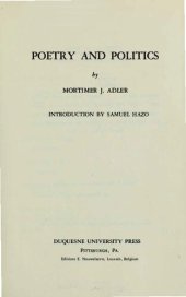 book Poetry and Politics