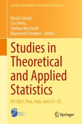 book Studies in Theoretical and Applied Statistics: SIS 2021, Pisa, Italy, June 21–25