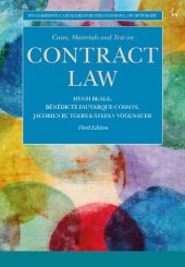 book Cases, Materials and Text on Contract Law