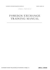 book Lehman Brothers Foreign Exchange Training Manual