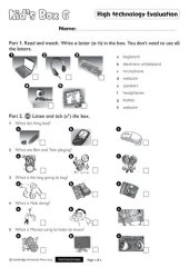 book Kid's Box Level 6 Tests