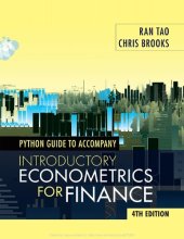 book Python Guide to Accompany Introductory Econometrics for Finance