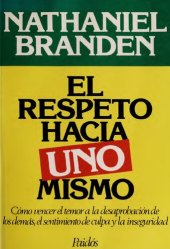 book El respeto hacia uno mismo