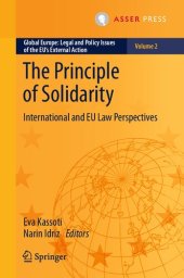 book The Principle of Solidarity: International and EU Law Perspectives