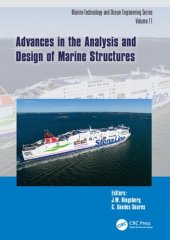 book Advances in the Analysis and Design of Marine Structures