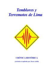 book Temblores y terremotos de Lima. Crónica histórica