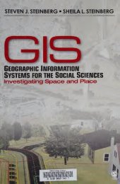 book Geographic Information Systems for the Social Sciences: Investigating Space and Place