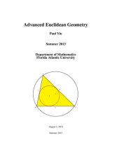 book Advanced Euclidean Geometry