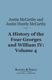 book A History of the Four Georges; Volume I