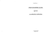 book Programski jezik C++