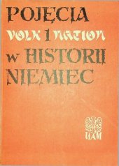 book Pojęcia volk i nation w historii Niemiec