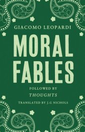 book Moral Fables, followed by “Thoughts”