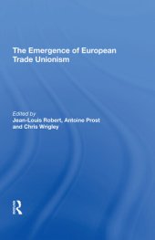 book The Emergence of European Trade Unionism