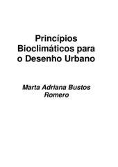 book Princípios bioclimáticos para o desenho urbano