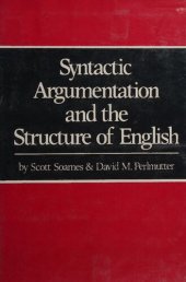 book Syntactic Argumentation and the Structure of English