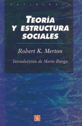 book Teoría y estructura sociales (Spanish Edition)