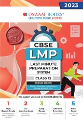 book CBSE Class 12 LMP Last Minute Preparation System SCIENCE