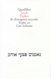 book In divergente accordo. Scritti su Carl Schmitt