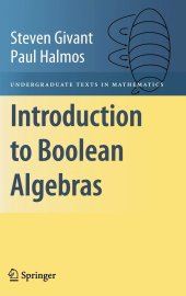 book Introduction to Boolean Algebras   (Instructor Solution Manual, Solutions)