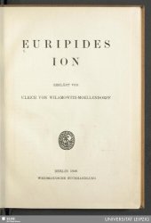 book Euripides: Ion