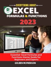 book EXCEL  FORMULAS & FUNCTIONS 2023